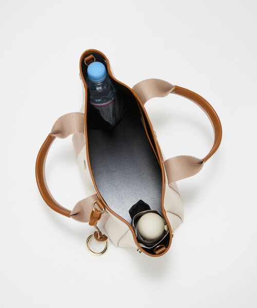 TOPKAPI / トプカピ トートバッグ | 【Breath TOPKAPI】SCOTCH GRAIN スコッチグレイン 2way ミニ トートバッグ チャーム付き　 | 詳細19