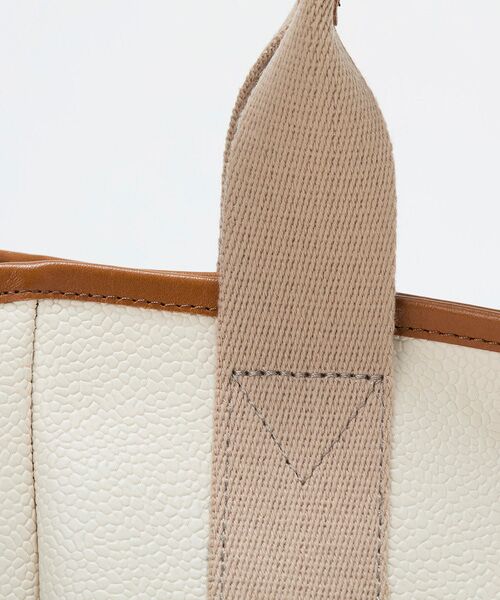 TOPKAPI / トプカピ トートバッグ | 【Breath TOPKAPI】SCOTCH GRAIN スコッチグレイン 2way ミニ トートバッグ チャーム付き　 | 詳細23