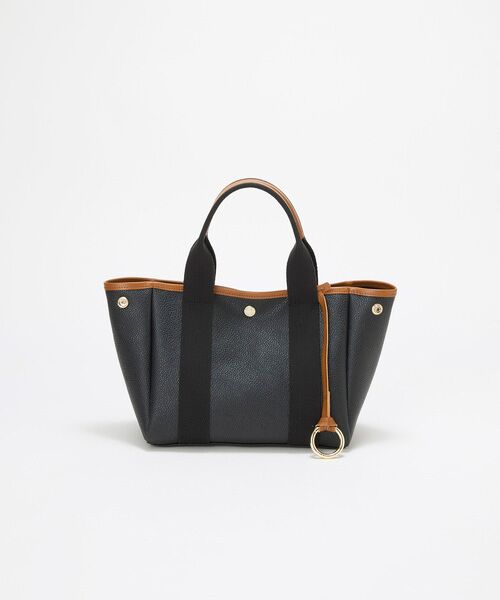 TOPKAPI / トプカピ トートバッグ | 【Breath TOPKAPI】SCOTCH GRAIN スコッチグレイン 2way ミニ トートバッグ チャーム付き　 | 詳細26