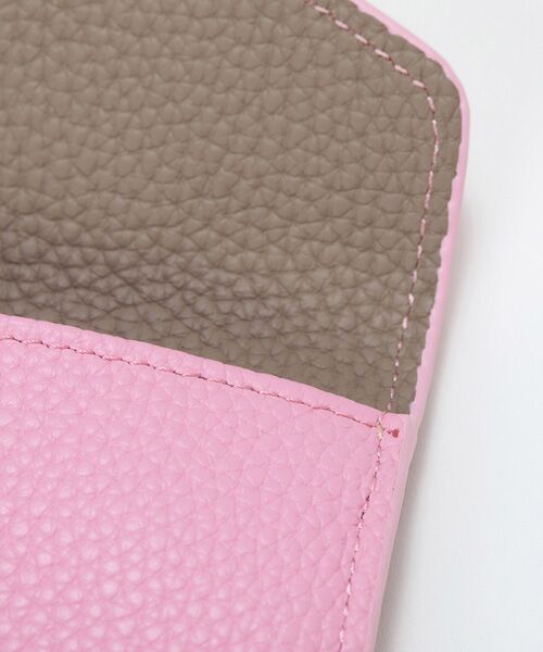 TOPKAPI / トプカピ 財布・コインケース・マネークリップ | 【Breath TOPKAPI】DUAL デュアル シュリンクレザー バイカラー 長財布　薄型 / 軽量 | 詳細19