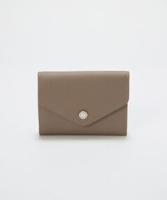 TOPKAPI / トプカピ 財布・コインケース・マネークリップ | 【Breath TOPKAPI】DUAL デュアル シュリンクレザー バイカラー 三つ折り 財布　薄型 / 軽量