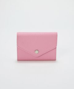 TOPKAPI / トプカピ 財布・コインケース・マネークリップ | 【Breath TOPKAPI】DUAL デュアル シュリンクレザー バイカラー 三つ折り 財布　薄型 / 軽量