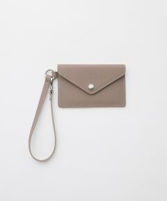 TOPKAPI / トプカピ 財布・コインケース・マネークリップ | 【Breath TOPKAPI】DUAL デュアル シュリンクレザー バイカラー フラグメントケース　薄型 / 軽量