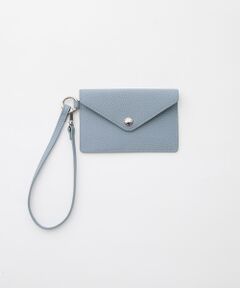 TOPKAPI / トプカピ 財布・コインケース・マネークリップ | 【Breath TOPKAPI】DUAL デュアル シュリンクレザー バイカラー フラグメントケース　薄型 / 軽量