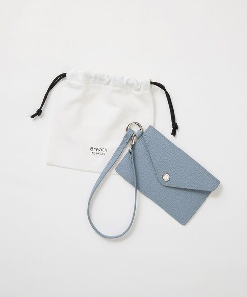 TOPKAPI / トプカピ 財布・コインケース・マネークリップ | 【Breath TOPKAPI】DUAL デュアル シュリンクレザー バイカラー フラグメントケース　薄型 / 軽量 | 詳細14