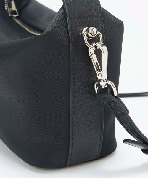 TOPKAPI / トプカピ トートバッグ | 【TREASURE TOPKAPI】ナイロン レザーコンビ ハンドルオープン ミニ ショルダーバッグ  | 詳細2