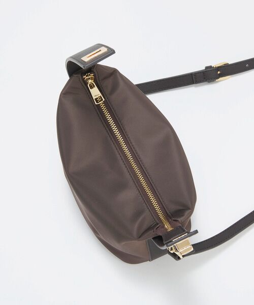 TOPKAPI / トプカピ トートバッグ | 【TREASURE TOPKAPI】ナイロン レザーコンビ ハンドルオープン ミニ ショルダーバッグ  | 詳細13