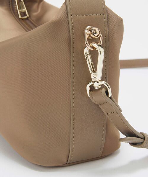 TOPKAPI / トプカピ トートバッグ | 【TREASURE TOPKAPI】ナイロン レザーコンビ ハンドルオープン ミニ ショルダーバッグ  | 詳細22