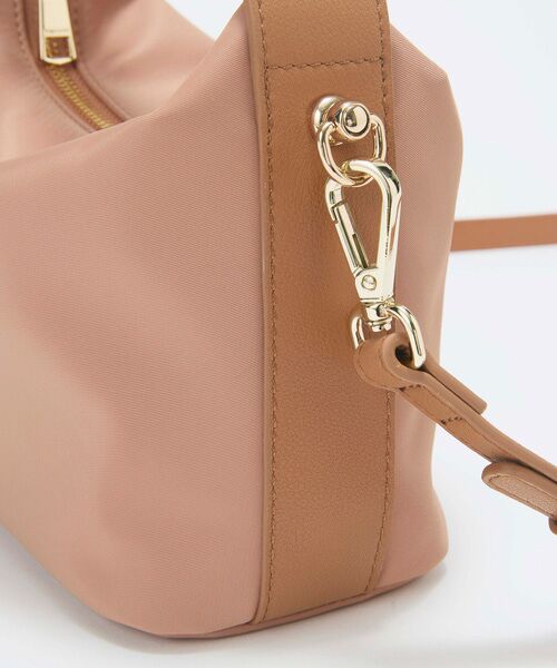 TOPKAPI / トプカピ トートバッグ | 【TREASURE TOPKAPI】ナイロン レザーコンビ ハンドルオープン ミニ ショルダーバッグ  | 詳細28