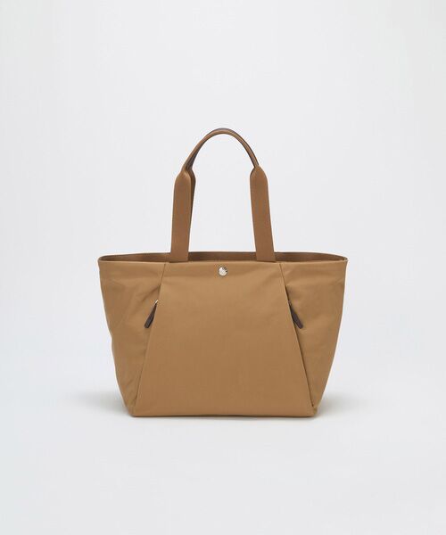 TOPKAPI / トプカピ トートバッグ | 【Breath TOPKAPI】SLANT スラント ナイロン ユーティリティ トートバッグ 　A4 / 軽量（ブラウン）