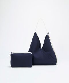 TOPKAPI / トプカピ トートバッグ | 【TREASURE TOPKAPI】ネオプレン 2way ワンハンドル ショルダーバッグ ポーチ付き
