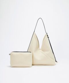 TOPKAPI / トプカピ トートバッグ | 【TREASURE TOPKAPI】ネオプレン 2way ワンハンドル ショルダーバッグ ポーチ付き