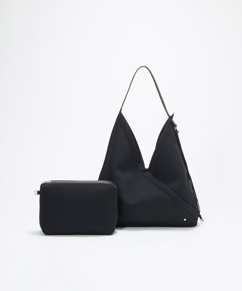 TOPKAPI / トプカピ トートバッグ | 【TREASURE TOPKAPI】ネオプレン 2way ワンハンドル ショルダーバッグ ポーチ付き | 詳細1