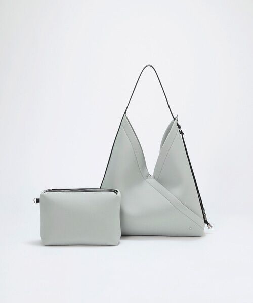 TOPKAPI / トプカピ トートバッグ | 【TREASURE TOPKAPI】ネオプレン 2way ワンハンドル ショルダーバッグ ポーチ付き | 詳細5