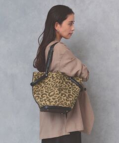 TOPKAPI / トプカピ トートバッグ | 【TREASURE TOPKAPI】2way チェンジング トートバッグ レース/レオパード