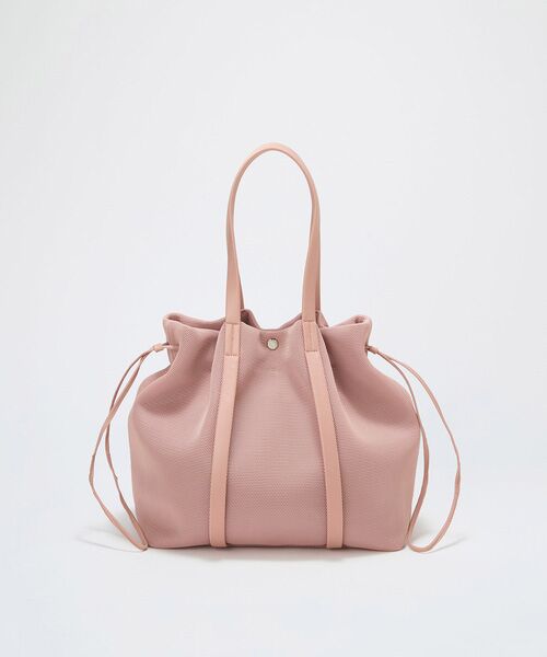 TOPKAPI / トプカピ トートバッグ | 【Breath TOPKAPI】メッシュ 2way ビッグ トートバッグ（ピンクグレー）