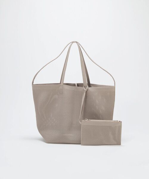 TOPKAPI / トプカピ トートバッグ | 【Breath TOPKAPI】ニットジャガード 2way ビッグ トートバッグ ポーチ付き | 詳細3