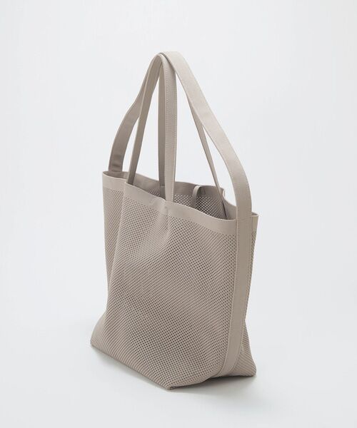 TOPKAPI / トプカピ トートバッグ | 【Breath TOPKAPI】ニットジャガード 2way ビッグ トートバッグ ポーチ付き | 詳細4