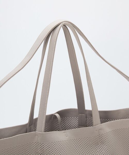 TOPKAPI / トプカピ トートバッグ | 【Breath TOPKAPI】ニットジャガード 2way ビッグ トートバッグ ポーチ付き | 詳細9