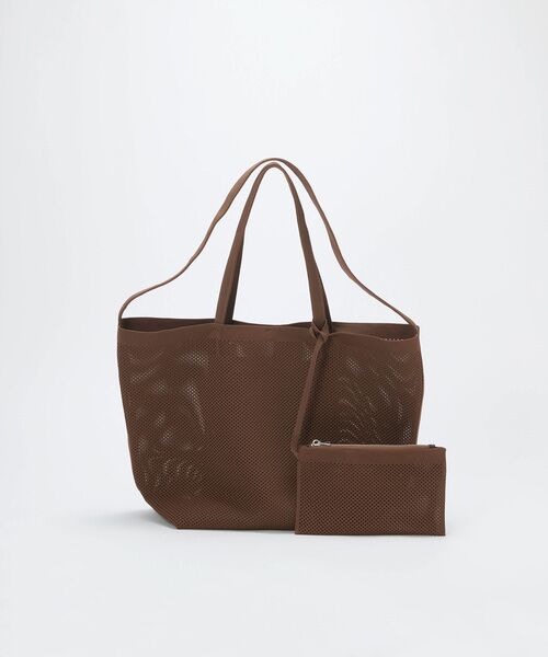 TOPKAPI / トプカピ トートバッグ | 【Breath TOPKAPI】ニットジャガード 2way ビッグ トートバッグ ポーチ付き | 詳細24