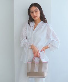 TOPKAPI / トプカピ トートバッグ | 【Breath TOPKAPI】【26SS新色】SCOTCH GRAIN スコッチグレイン ネオレザー ミニ トートバッグ SS（ショルダー付き）