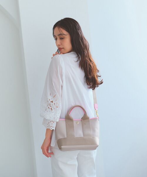 TOPKAPI / トプカピ トートバッグ | 【Breath TOPKAPI】【26SS新色】SCOTCH GRAIN スコッチグレイン ネオレザー ミニ トートバッグ SS（ショルダー付き） | 詳細1