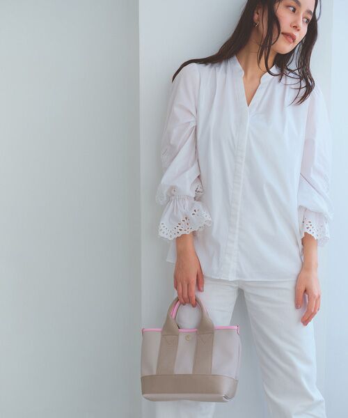 TOPKAPI / トプカピ トートバッグ | 【Breath TOPKAPI】【26SS新色】SCOTCH GRAIN スコッチグレイン ネオレザー ミニ トートバッグ SS（ショルダー付き） | 詳細2