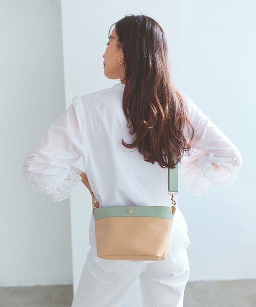 TOPKAPI / トプカピ ショルダーバッグ | 【Breath TOPKAPI】【26SS新色】RIPPLE リプル 舟形 ショルダー バッグ / 撥水 | 詳細1