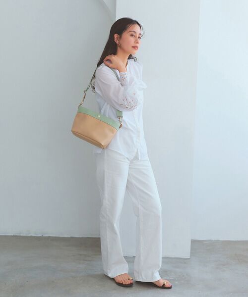 TOPKAPI / トプカピ ショルダーバッグ | 【Breath TOPKAPI】【26SS新色】RIPPLE リプル 舟形 ショルダー バッグ / 撥水 | 詳細2