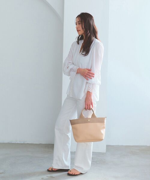 TOPKAPI / トプカピ トートバッグ | 【Breath TOPKAPI】【26SS新色】RIPPLE リプル トート バッグ M（ショルダー付き） | 詳細4