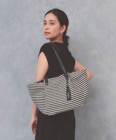 TOPKAPI / トプカピ トートバッグ | 【TREASURE TOPKAPI】ロングハンドル タック カゴバッグ