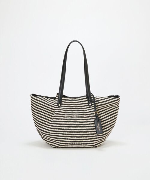 TOPKAPI / トプカピ トートバッグ | 【TREASURE TOPKAPI】ロングハンドル タック カゴバッグ | 詳細3