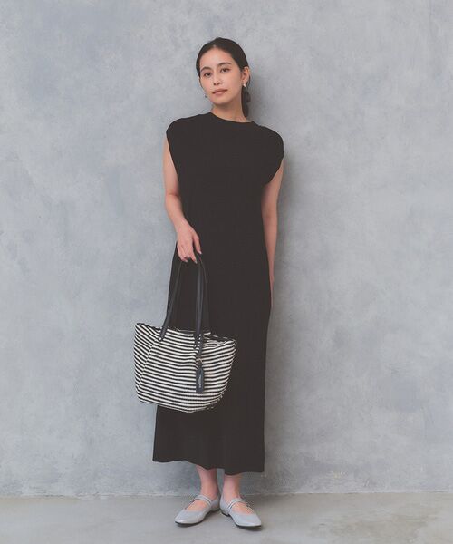 TOPKAPI / トプカピ トートバッグ | 【TREASURE TOPKAPI】ロングハンドル タック カゴバッグ | 詳細2