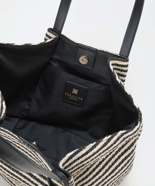 TOPKAPI / トプカピ トートバッグ | 【TREASURE TOPKAPI】ロングハンドル タック カゴバッグ | 詳細12