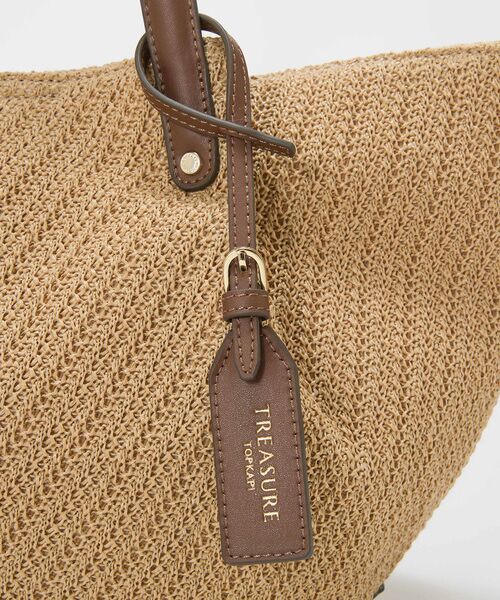 TOPKAPI / トプカピ トートバッグ | 【TREASURE TOPKAPI】ロングハンドル タック カゴバッグ | 詳細17