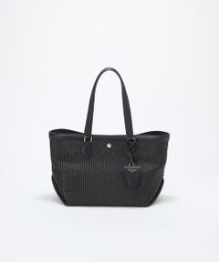 TOPKAPI / トプカピ トートバッグ | 【Breath TOPKAPI】サングラスホルダー付き レザーコンビ カゴバッグ L 