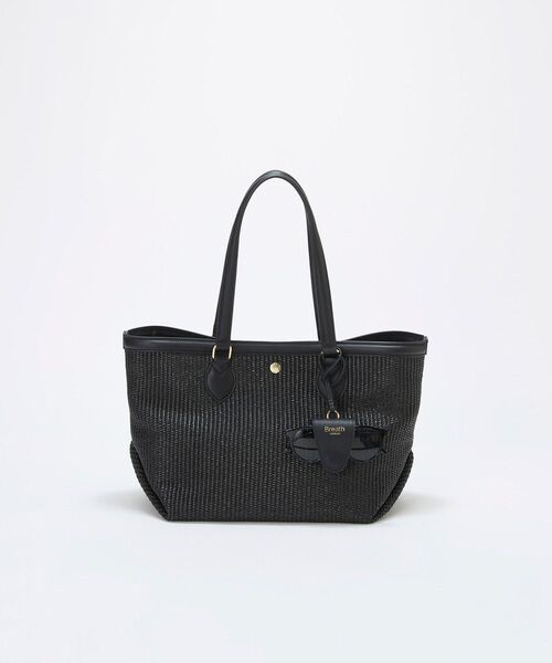 TOPKAPI / トプカピ トートバッグ | 【Breath TOPKAPI】サングラスホルダー付き レザーコンビ カゴバッグ L  | 詳細5