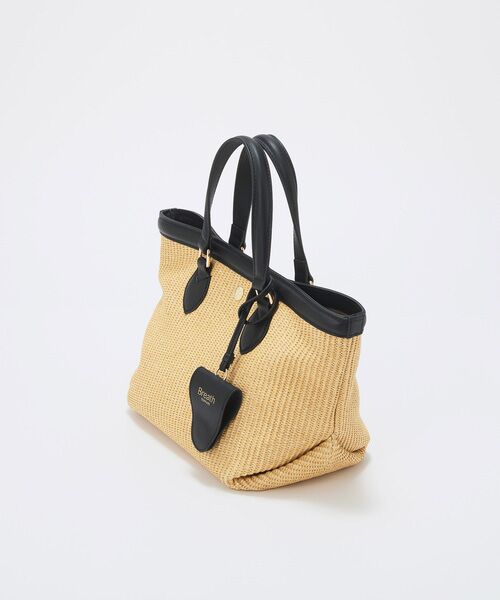 TOPKAPI / トプカピ トートバッグ | 【Breath TOPKAPI】サングラスホルダー付き レザーコンビ カゴバッグ M  | 詳細8