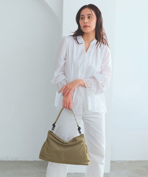 TOPKAPI / トプカピ ショルダーバッグ | 【TREASURE TOPKAPI】リンクルナイロン ノット ワンハンドル ショルダーバッグ | 詳細5