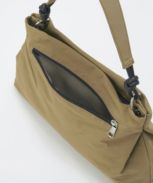 TOPKAPI / トプカピ ショルダーバッグ | 【TREASURE TOPKAPI】リンクルナイロン ノット ワンハンドル ショルダーバッグ | 詳細12