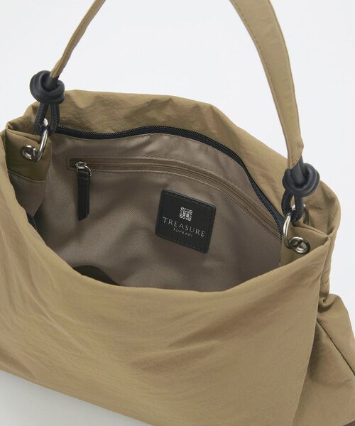 TOPKAPI / トプカピ ショルダーバッグ | 【TREASURE TOPKAPI】リンクルナイロン ノット ワンハンドル ショルダーバッグ | 詳細16