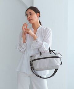【TREASURE TOPKAPI】ナイロンコンビ 2way チェンジング トートバッグ ショルダーベルト付き