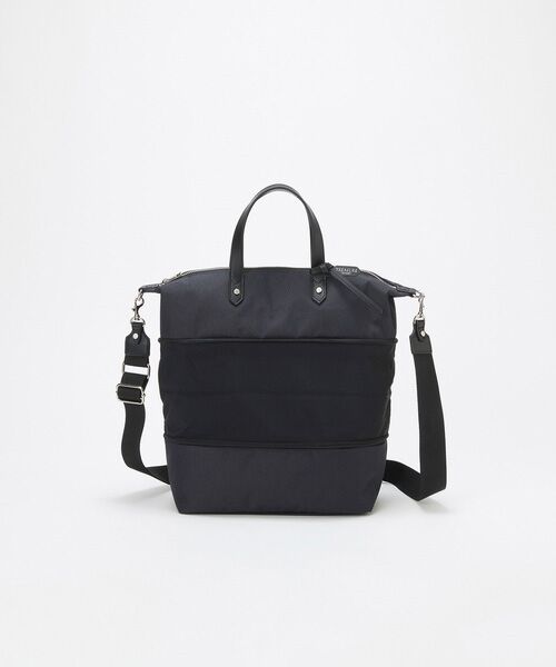 TOPKAPI / トプカピ トートバッグ | 【TREASURE TOPKAPI】ナイロンコンビ 2way チェンジング トートバッグ ショルダーベルト付き | 詳細2