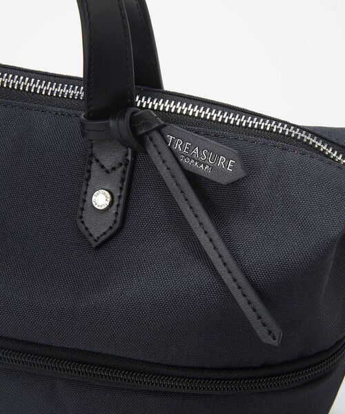 TOPKAPI / トプカピ トートバッグ | 【TREASURE TOPKAPI】ナイロンコンビ 2way チェンジング トートバッグ ショルダーベルト付き | 詳細3