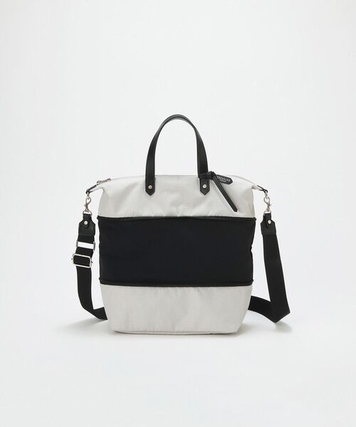 TOPKAPI / トプカピ トートバッグ | 【TREASURE TOPKAPI】ナイロンコンビ 2way チェンジング トートバッグ ショルダーベルト付き | 詳細11