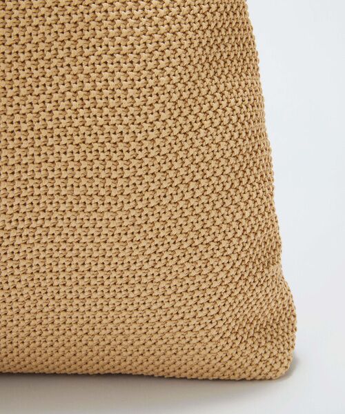 TOPKAPI / トプカピ ショルダーバッグ | 【Breath TOPKAPI】レザーコンビ 雑材風 シンプル ショルダーバッグ チャーム付き | 詳細20