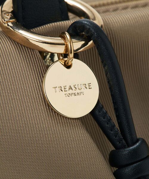 TOPKAPI / トプカピ トートバッグ | 【TREASURE TOPKAPI】Lien リヤン タックシルエット 2WAY トートバッグ  / 軽量 / A4対応 | 詳細12