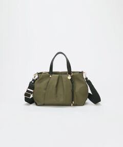 TOPKAPI / トプカピ トートバッグ | 【TREASURE TOPKAPI】Lien リヤン タックシルエット 2WAY ミニ  トートバッグ  / 軽量 