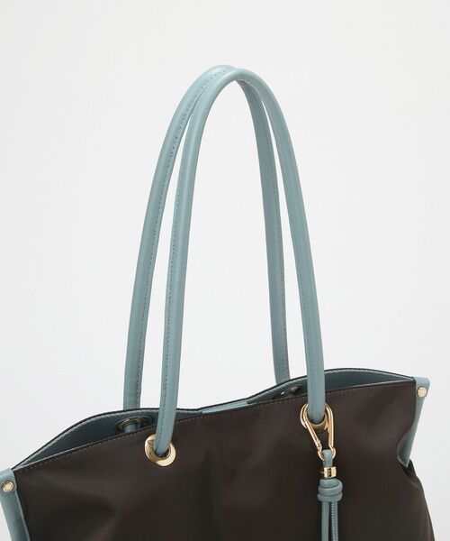 TOPKAPI / トプカピ ショルダーバッグ | 【TREASURE TOPKAPI】ナイロン ノットハンドル  A4トートバッグ  / 軽量 / A4対応/ 撥水 | 詳細8