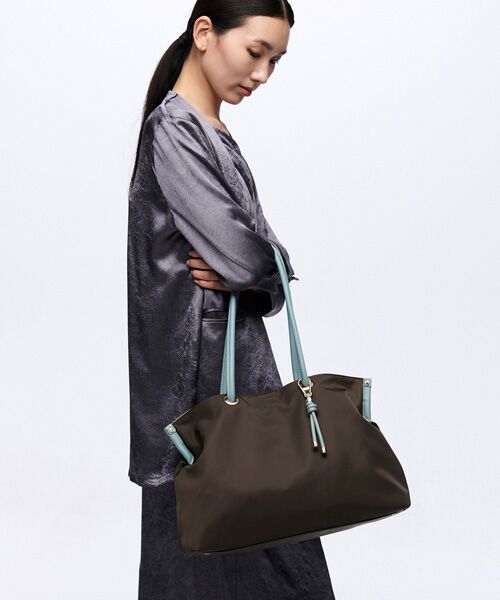 TOPKAPI / トプカピ ショルダーバッグ | 【TREASURE TOPKAPI】ナイロン ノットハンドル  A4トートバッグ  / 軽量 / A4対応/ 撥水 | 詳細5